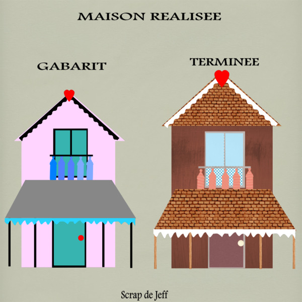 Réalisation maison en gabarits