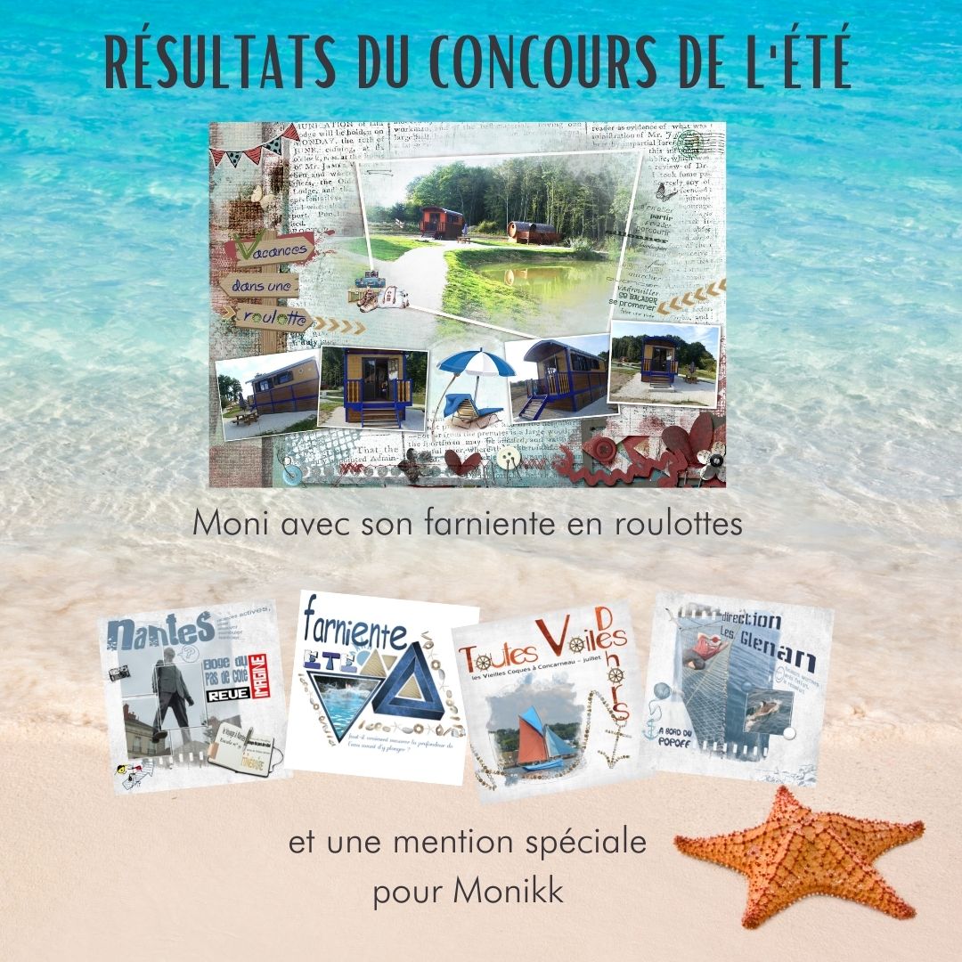 Résultats du concours de l'été