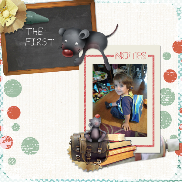 raconte moi ta rentrée de tifscrap