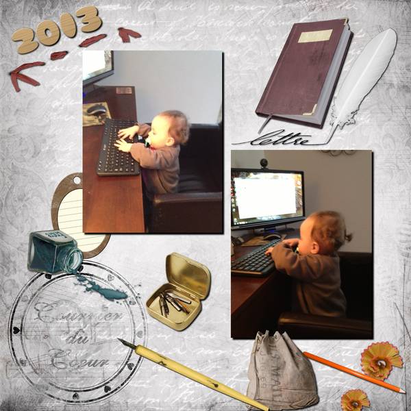 Raphaëlle au travail