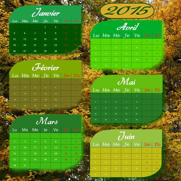 Re calendrier