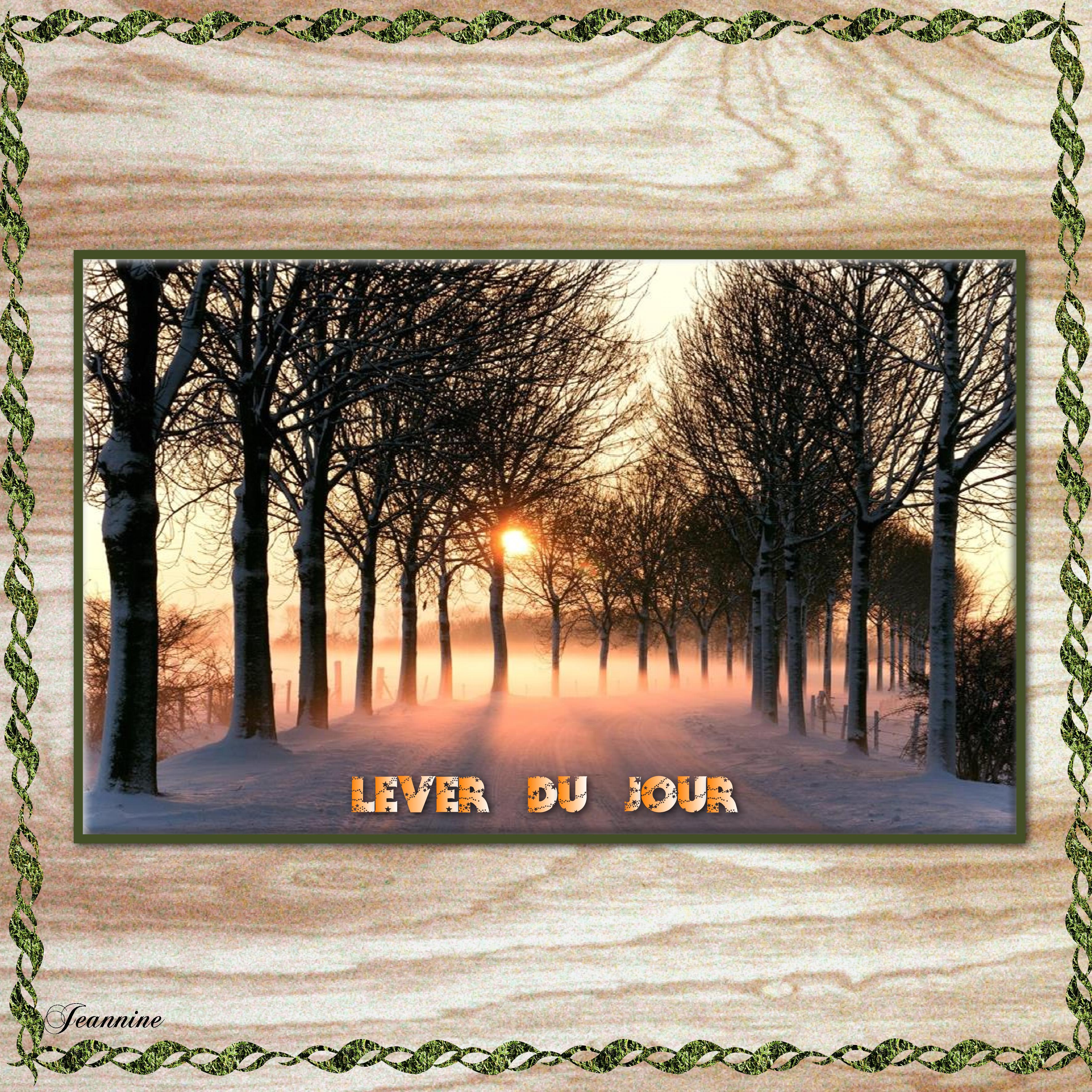 Réalisation sur le lever du jour  Jeannine.jpg