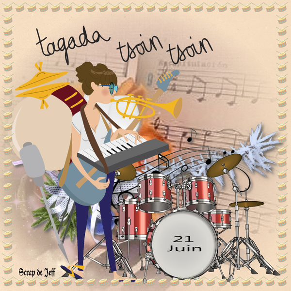 Réalisé pour la fête de la musique.