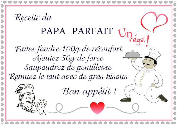 RECETTE du PAPA PARFAIT
