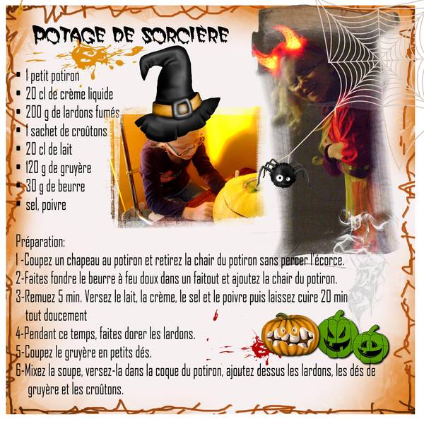 recette sorcière Martinas