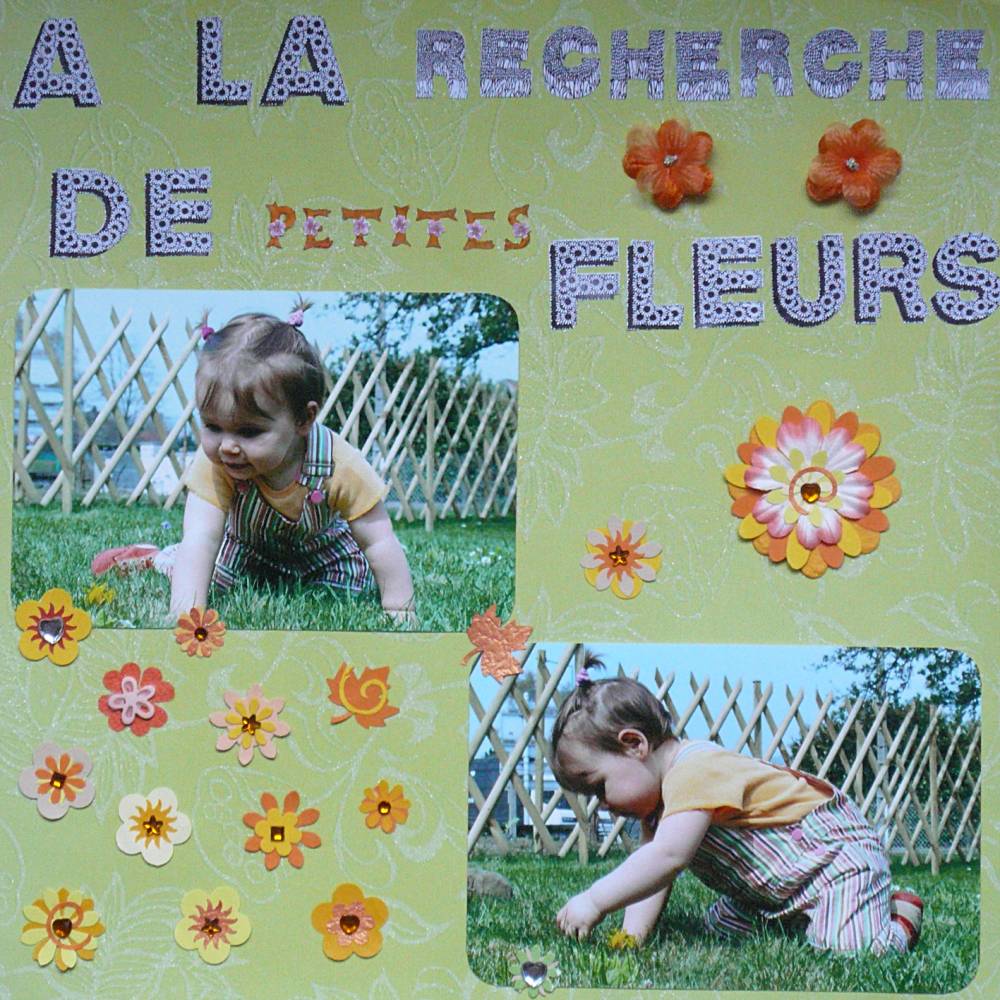 recherche de fleurs...