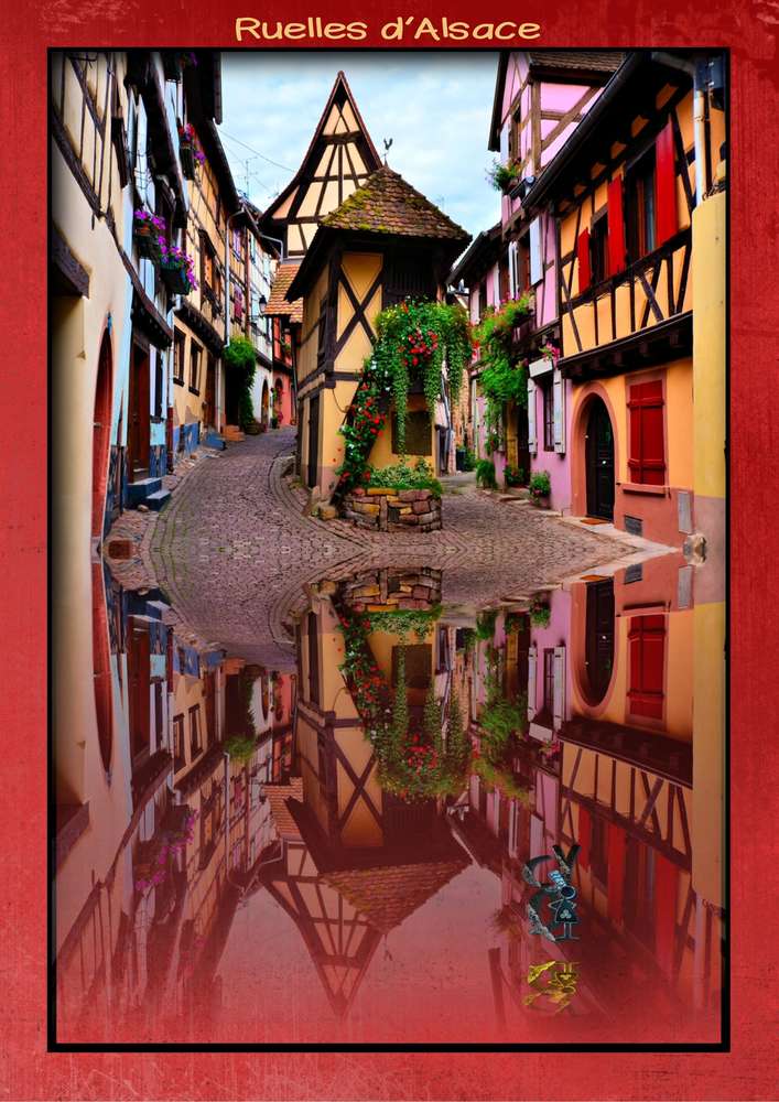 Reflet du bout de la rue