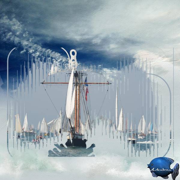 Régate dans la brume ...