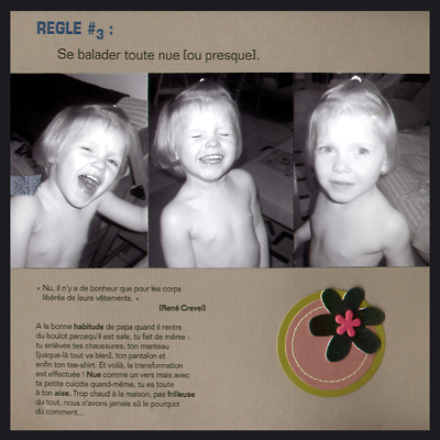 Règle #3
