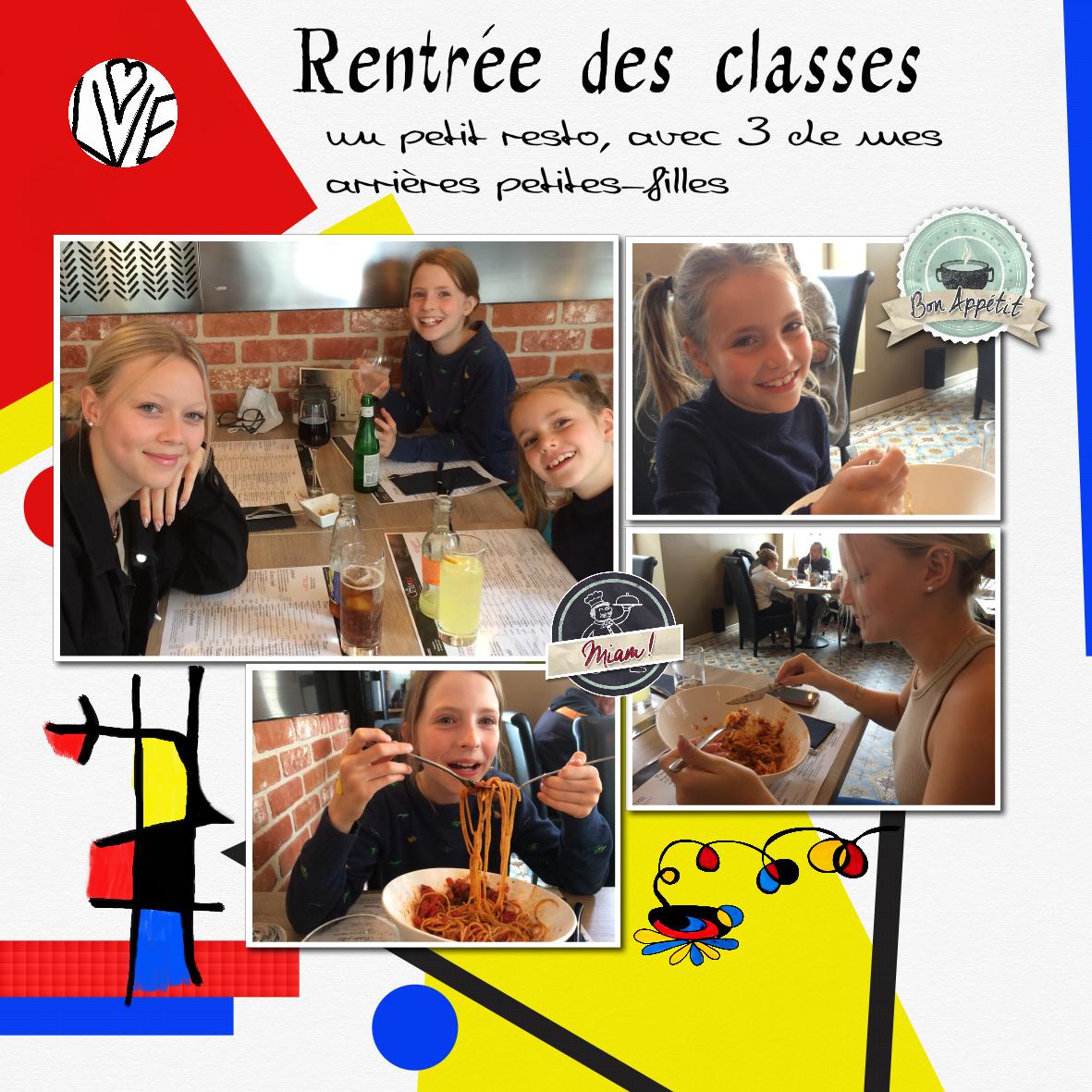 rentrée des classes