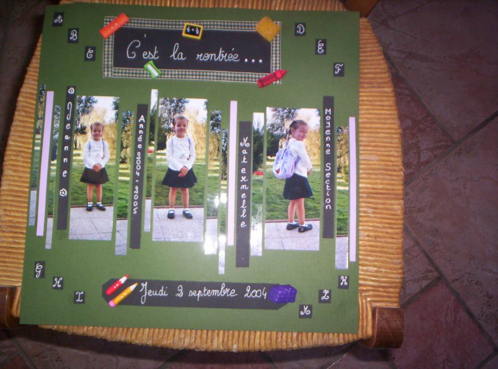 Rentrée 2ème année maternelle