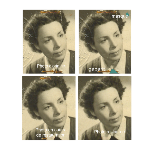 Restaurer une photo avec Studio Scrap