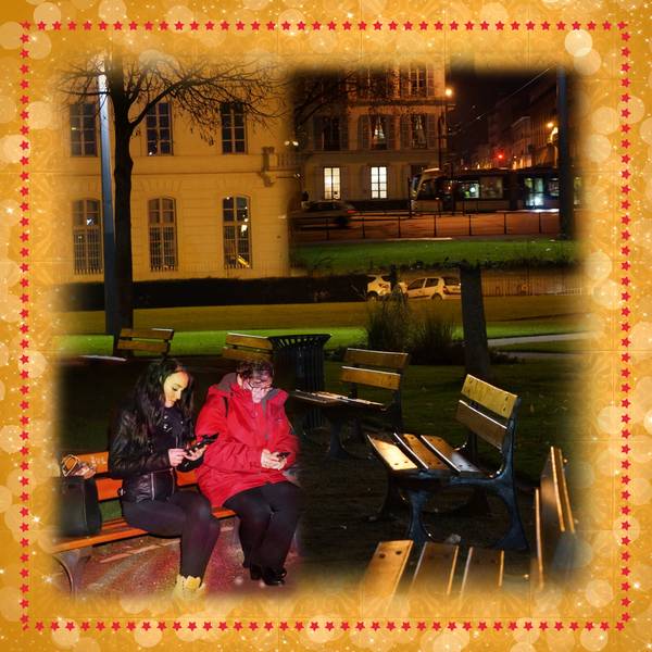 retour du marché de noël