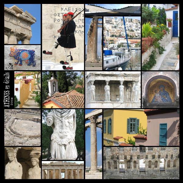 Revue de détails à Athènes