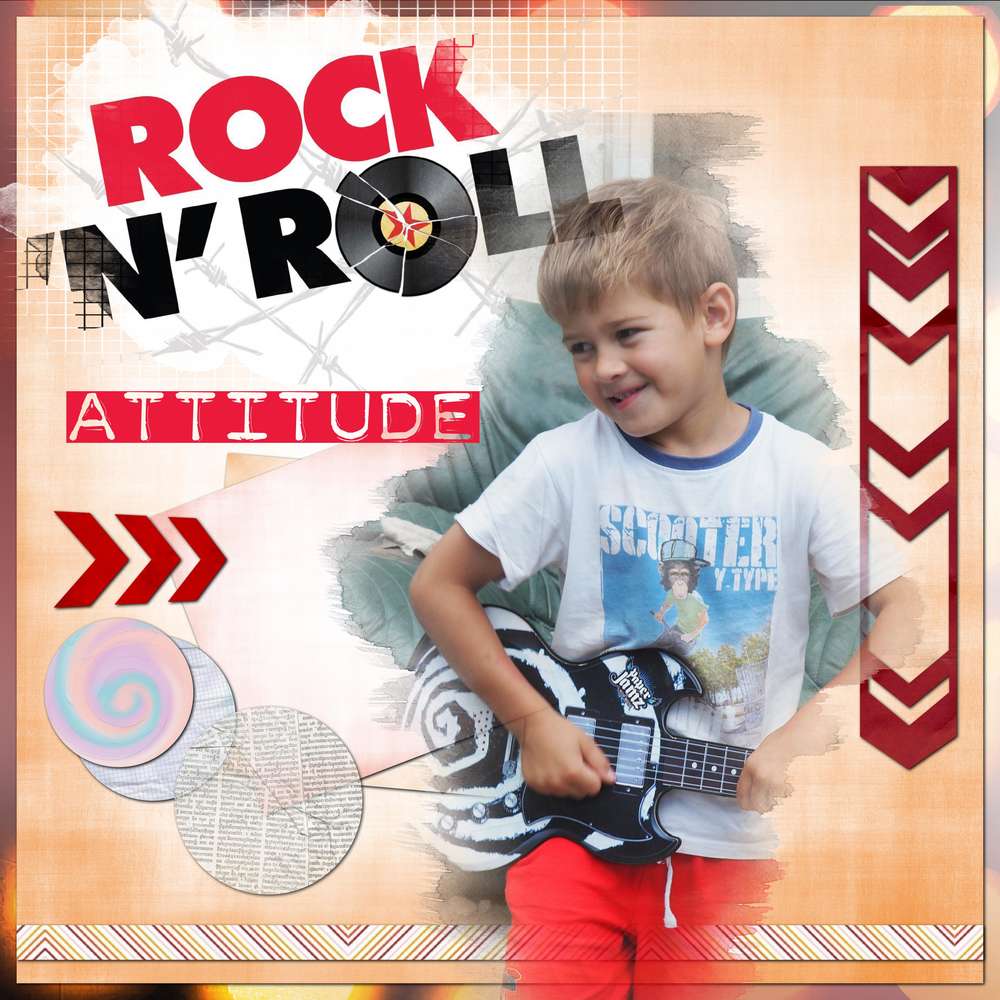 Rock an roll attitude