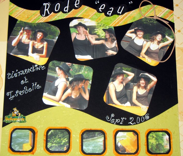 Rodé "eau" => mon 2ème scrap