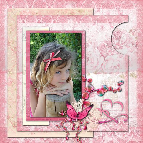 romantic shabby rose de Kastagnette- rak Caroline