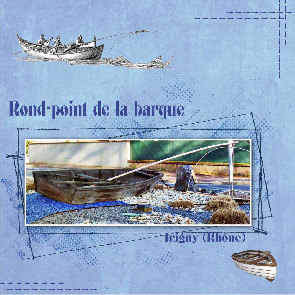 Rond-point de la barque