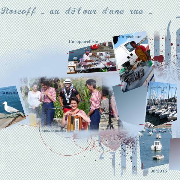 Roscoff au détour d'une rue...