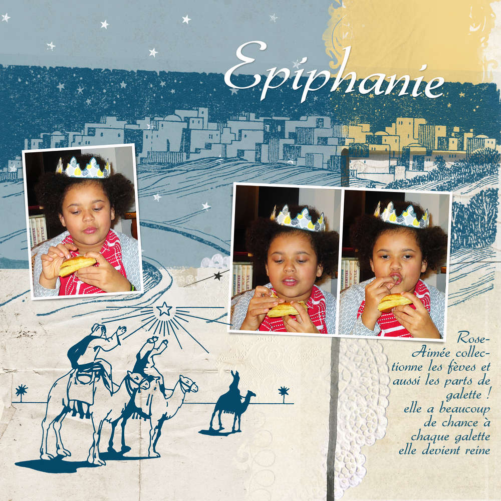 Rose-Aimée et la galette !