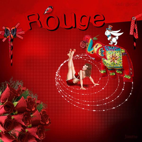 Rouge  -  le défi