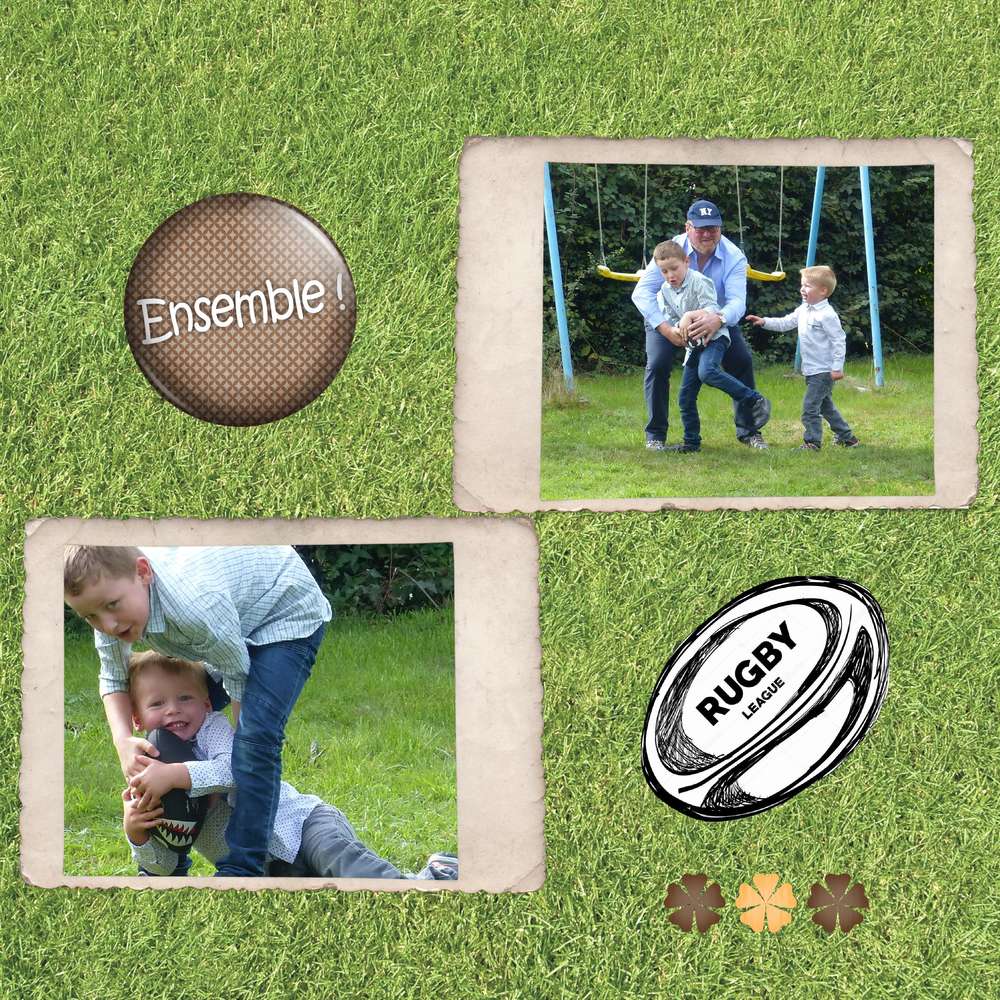 rugby en famille