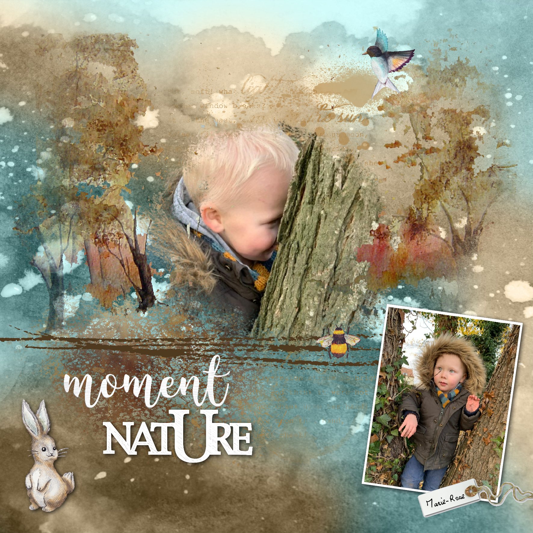 Sacha aime les arbres