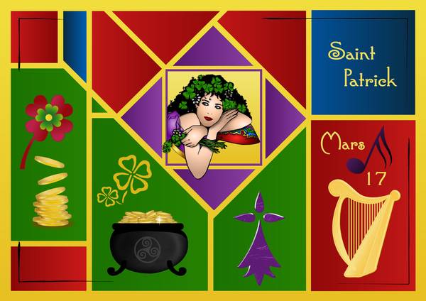 SAINT PATRICK - 17 MARS