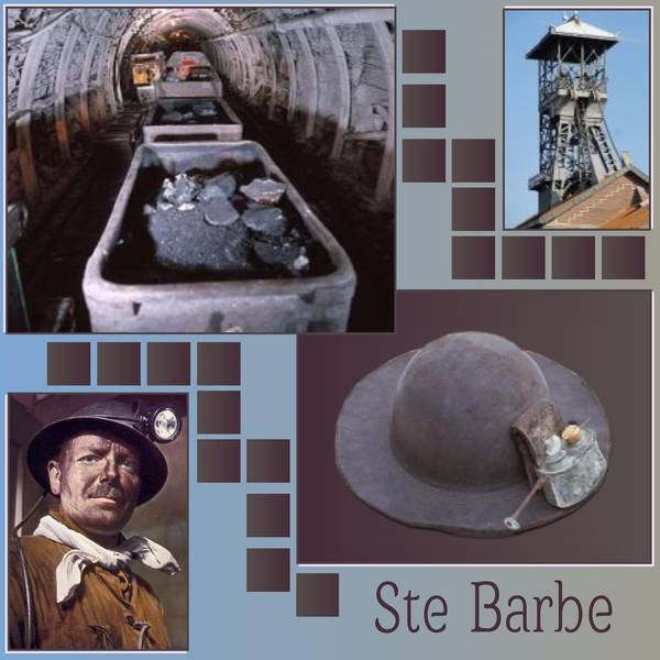 SAINTE BARBE - PROTECTRICE DES MINEURS