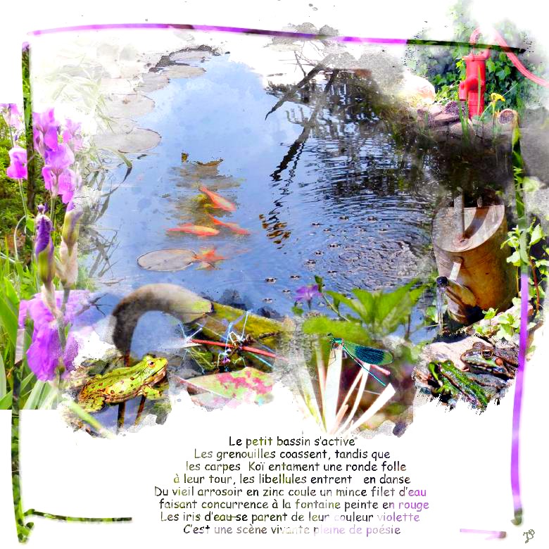 Scène vivante pleine de poésie