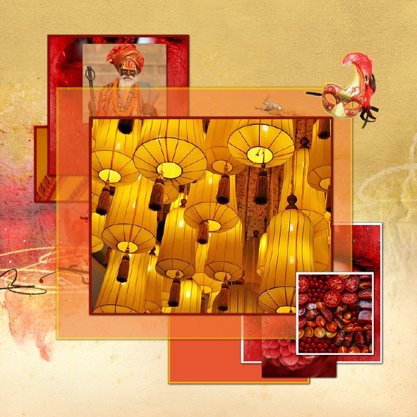 Scrapathon Karine - n° 4 - couleurs