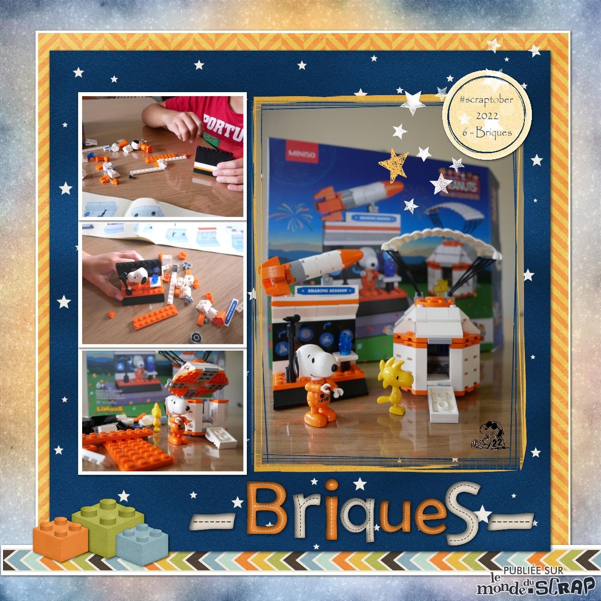 Scraptober - 06 - Briques