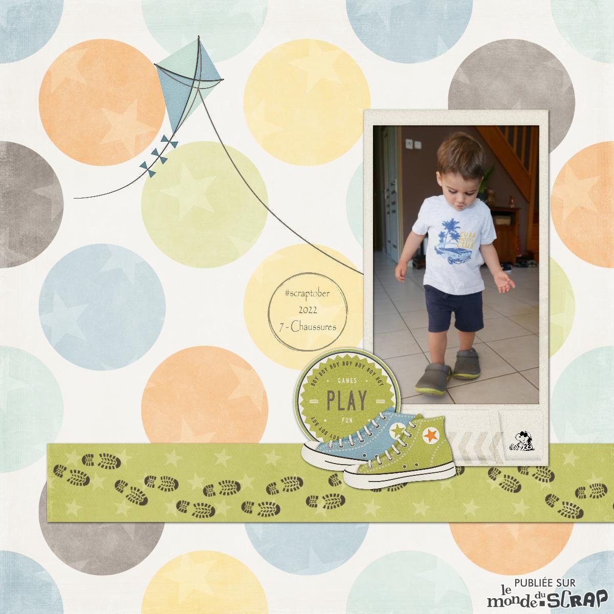 Scraptober - 07 - Chaussures