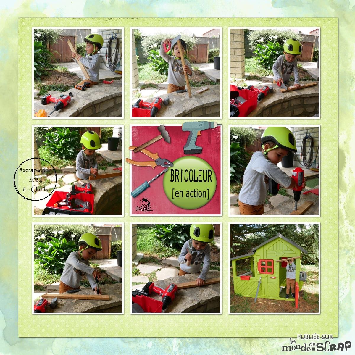 Scraptober - 08 - Outils