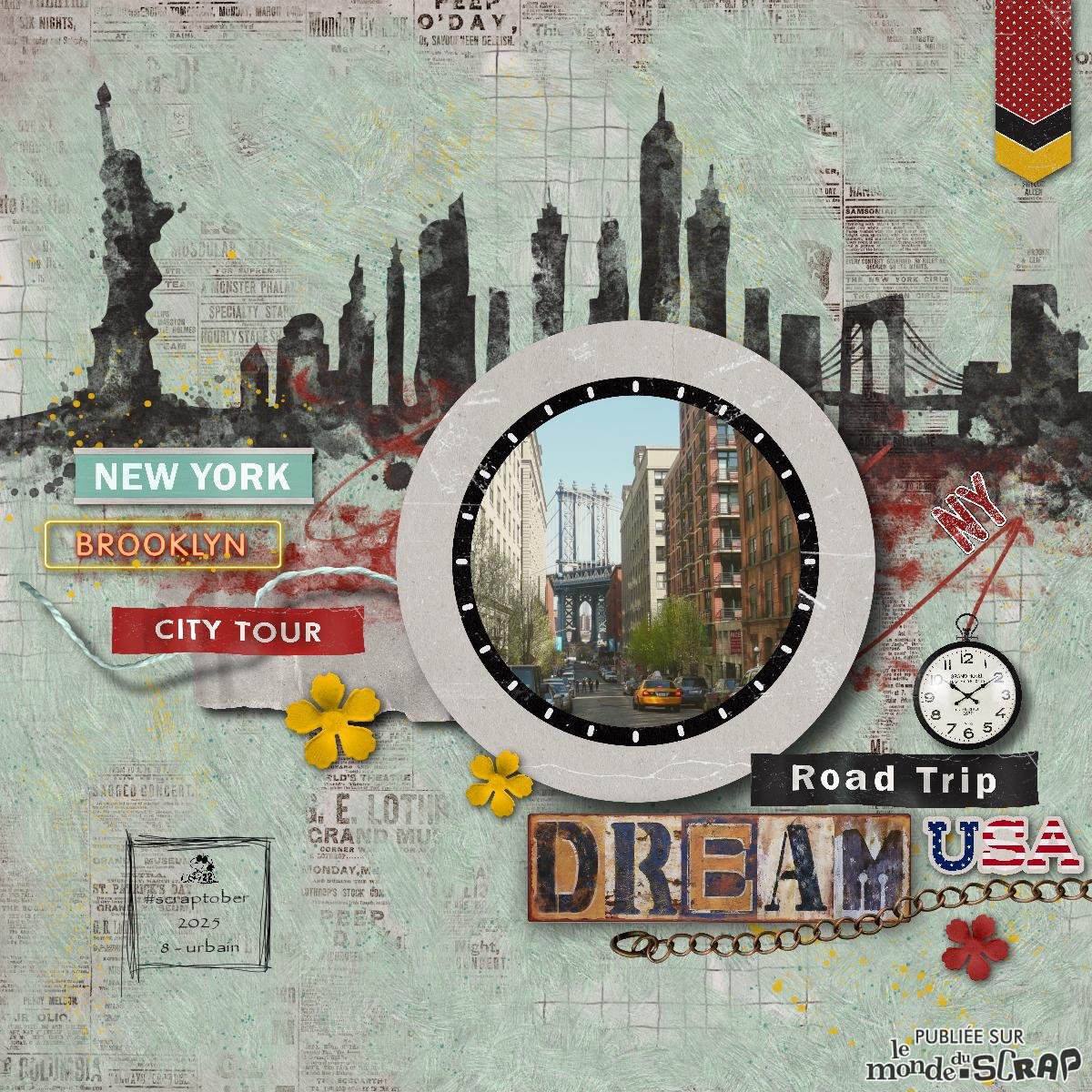 Scraptober #08 urbain