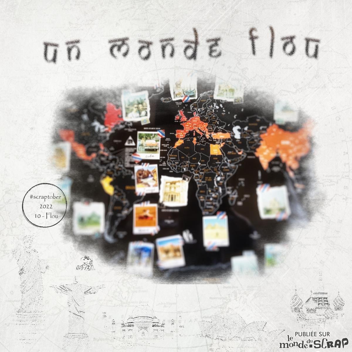 Scraptober 10 - Flou