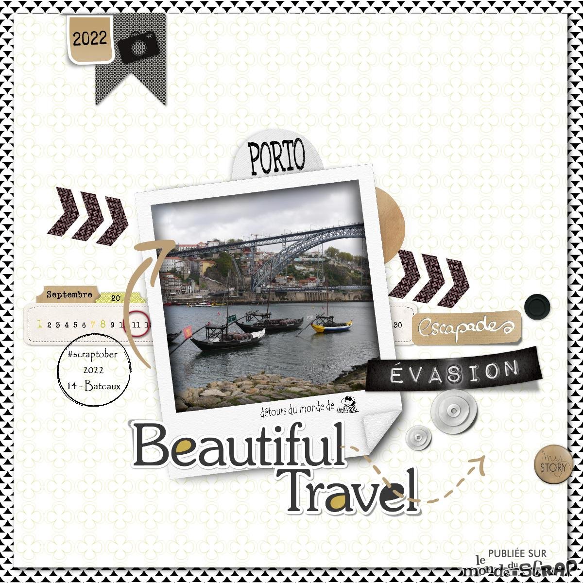 Scraptober 14 - Bateaux