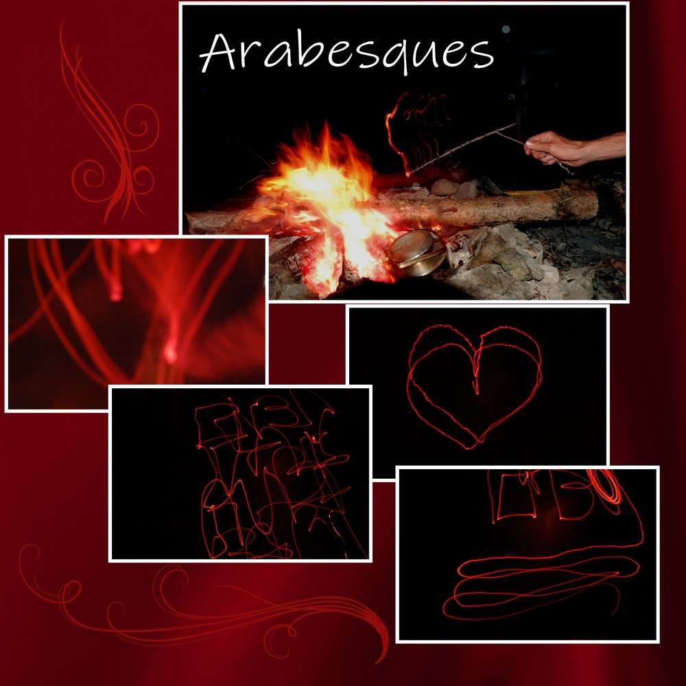 scraptober 17 arabesque