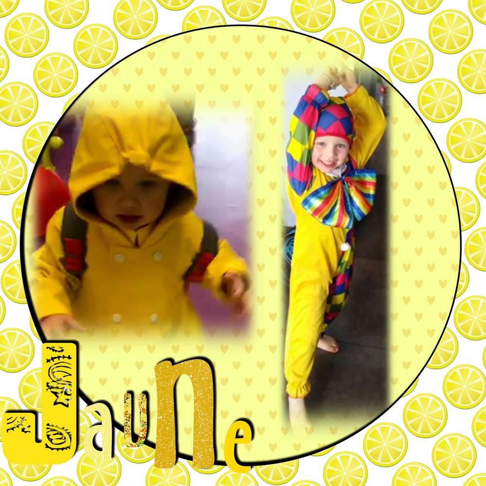 scraptober 18 - jaune