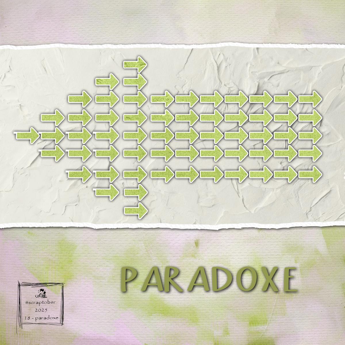 Scraptober #18 - Paradoxe
