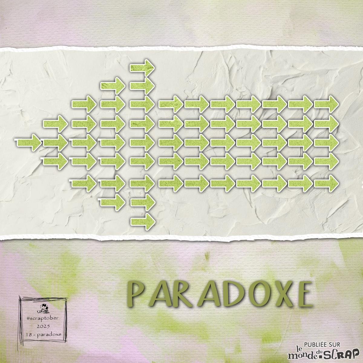 Scraptober #18 - Paradoxe
