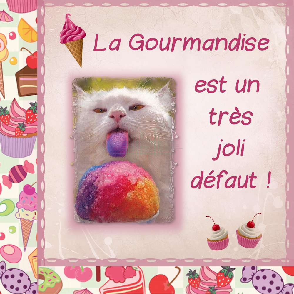 Scraptober 19 gourmandise