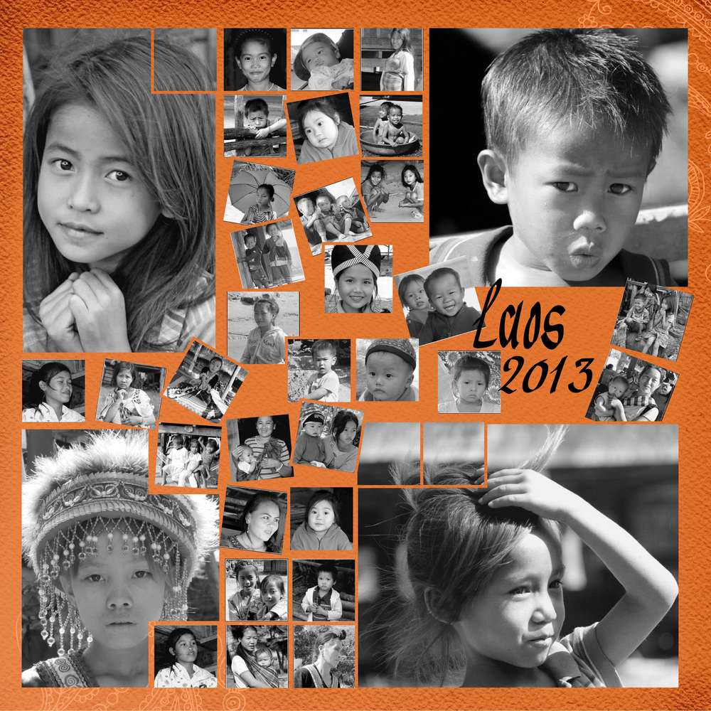 Scraptober 2018 - 11 Enfants