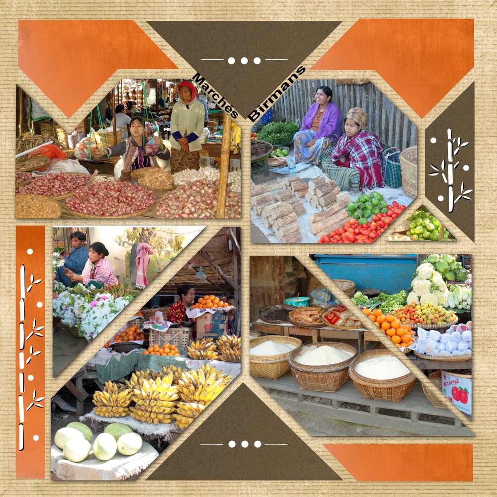 Scraptober 2018 - 13 Fruits et légumes