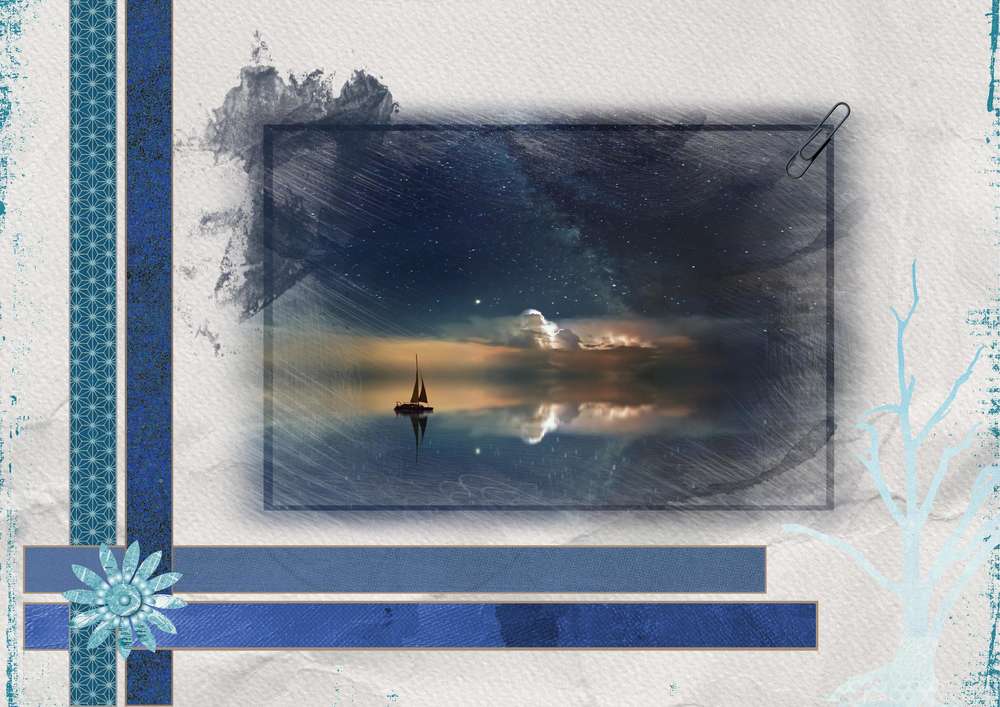 Scraptober 2018 - 16 Etoiles