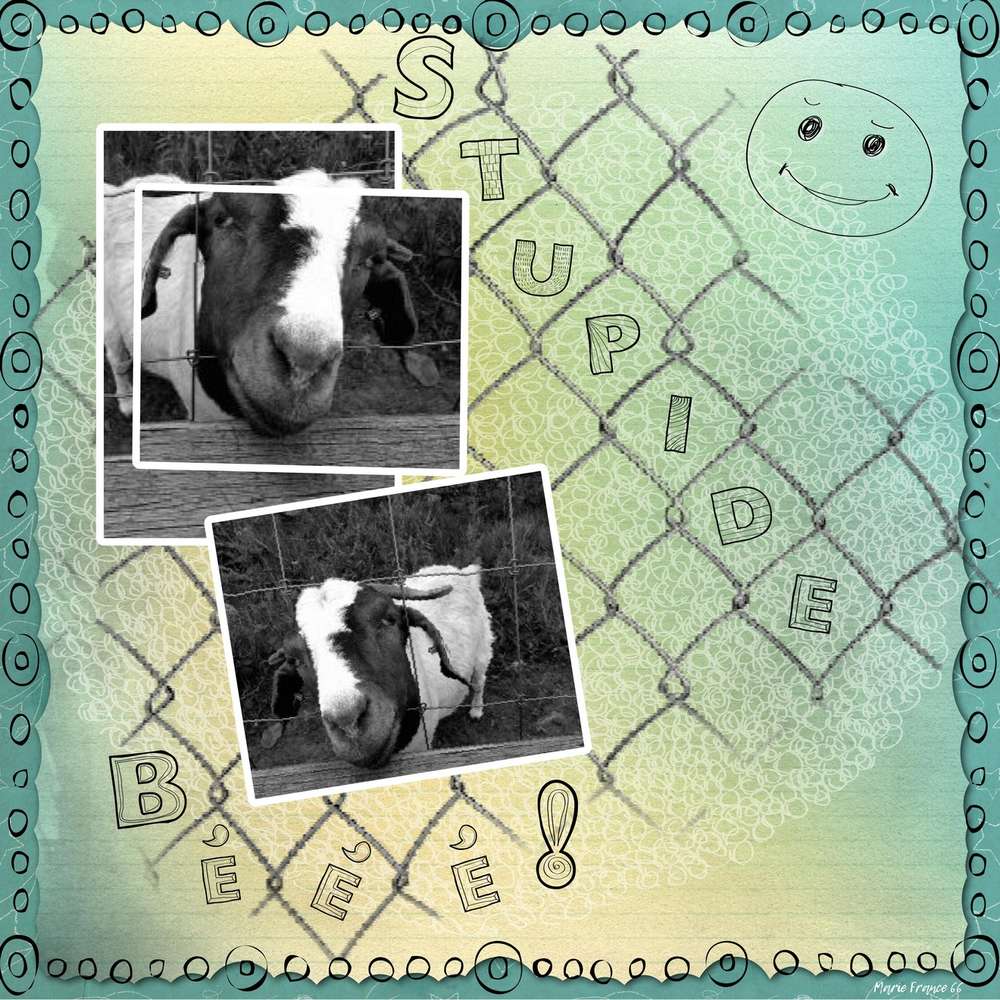 SCRAPTOBER 2019 2 STUPIDE