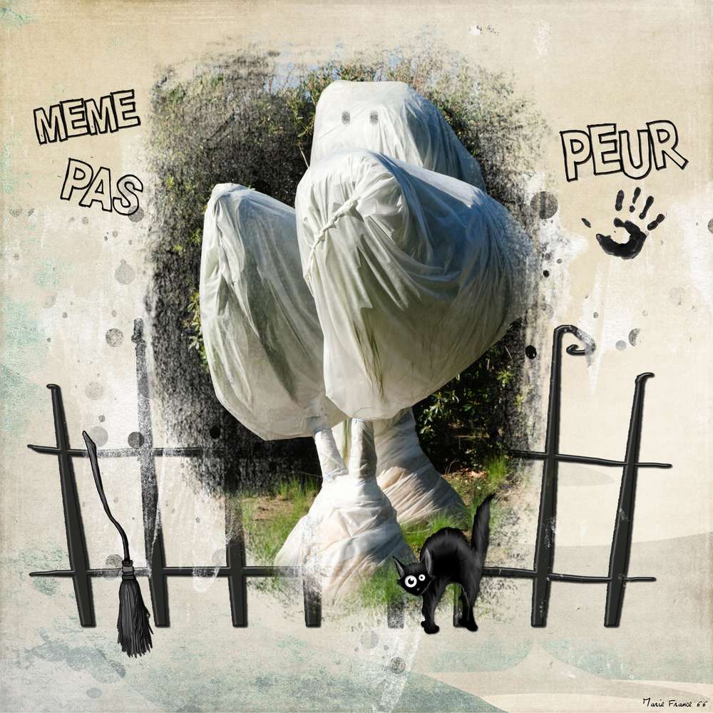 SCRAPTOBER 2019 22 FANTOME