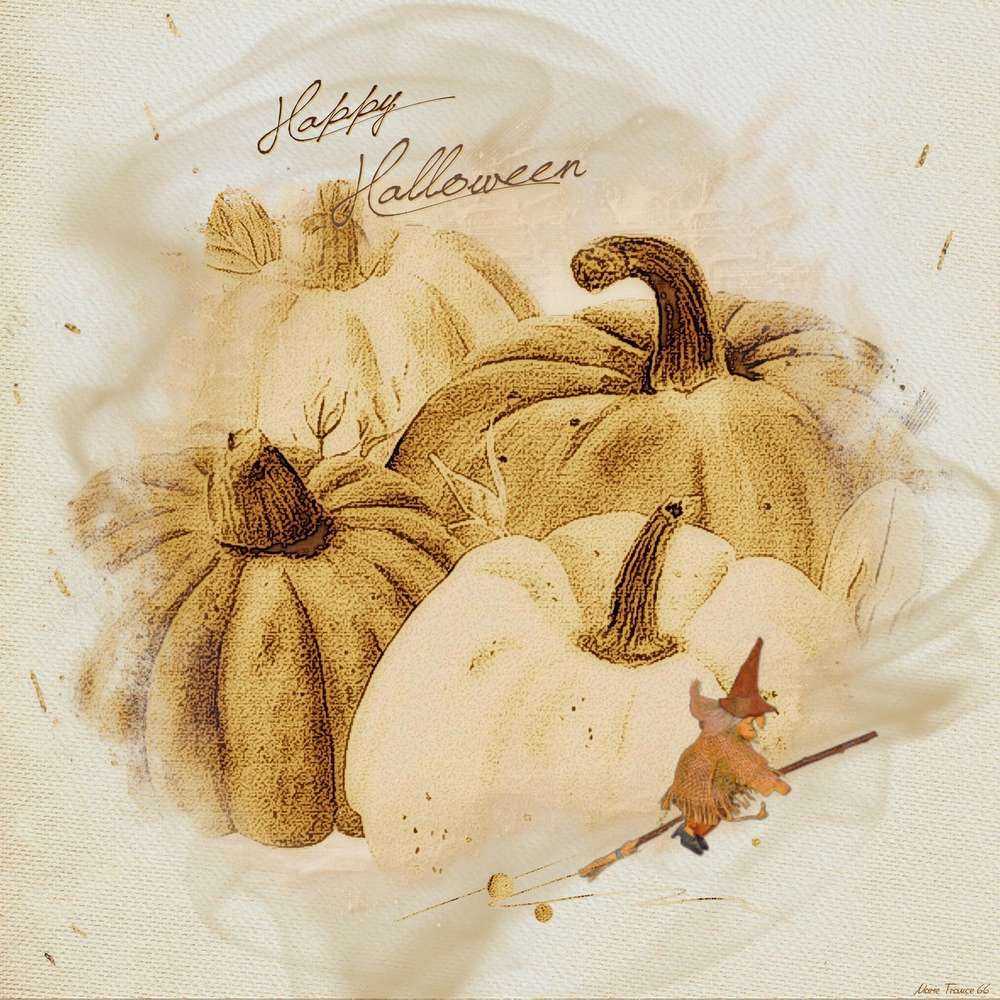 SCRAPTOBER 2019 31 CITROUILLE