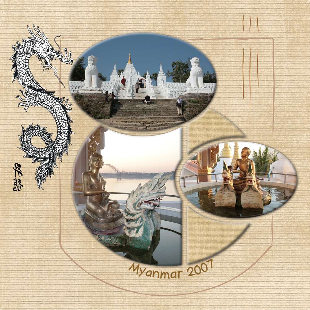 Scraptober 2019 - Dragon