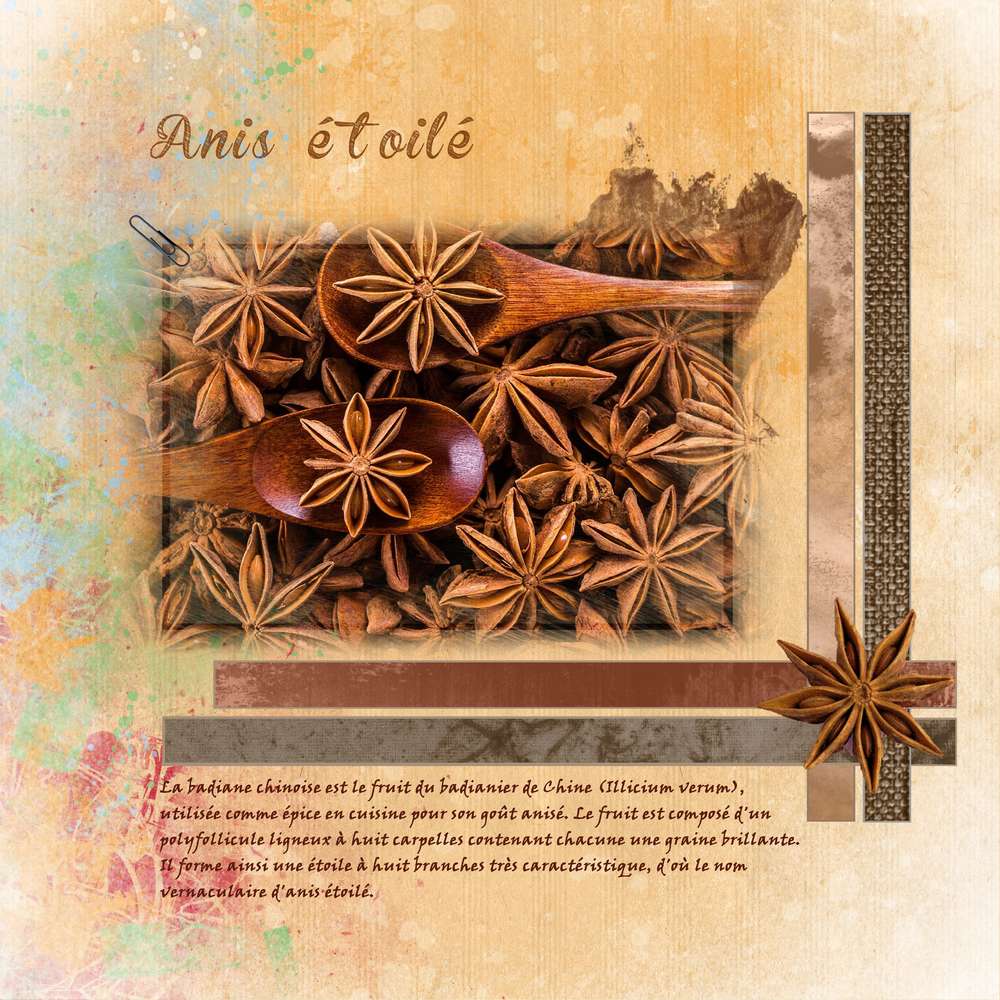 Scraptober 2019 - Etoile